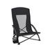 Portable Beach Chair, with High Backrest, Cup Holder, Foldable, Lightweight, Comfortable, Heavy Duty, Outdoor Chair