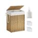 Laundry Hamper with Lid, Laundry Basket, Removable Liner Bag with Handles - 13”L x 18.1”W x 23.6”H