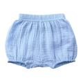 UHUYA Baby Bloomers Shorts Toddler Baby Gril Shorts Infact Baby Shark Underwear Newborn Toddler Baby Bag Fart Pants Solid Color Casual Briefs Big Butt Shorts Bread Pants Blue 3-4 Years