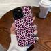 Sunyuer Leopard Stripe Soft Case Design for iPhone 13 Unique Art Design Soft TPU Leather Shock-proof Full Cover (6.1 inch)