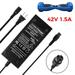 42V 1.5A/2A Battery Power Adapter Charger for Electric Balancing Scooter Hoverboard Charger