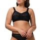 Bügelloser BH TRIUMPH "Doreen X" Gr. 85, Cup E, schwarz (schwarz e) Damen BHs ohne Bügel