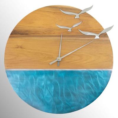 Ocean Wall Clock Aqua , Aqua