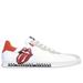 Skechers Men's Rolling Stones: Classic Cup - Stones Invasion Sneaker | Size 9.5 | White | Textile/Leather