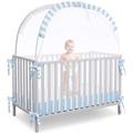 Baby Safety Pop up Crib Tent (Blue)