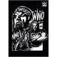 Affiche graphique WWE NWO noir et blanc - A3 sans cadre