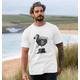 Rapanui Men's Dodo T-Shirt Size: XXXXL White Certified Organic Cotton Printed T-shirt