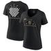 Women's Fanatics Branded Black Vegas Golden Knights 2023 Stanley Cup Champions Jersey Roster V-Neck T-Shirt