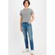 Tapered-fit-Jeans LEVI'S "502 TAPER" Gr. 34, Länge 32, blau (here for a while) Herren Jeans Tapered-Jeans