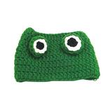 Cats hat Creative Lovely Shaped Hat Hand Knitting Hat for Cats Dogs Green (S 32-35 Dog)