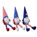 Njshnmn 3pcs 4th of July Patriotic Decorations Handmade Patriotic Decor for Independence Day