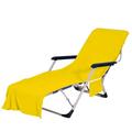 Beach Chair Towel Patio Chaise Lounge Chair Cover Pool Chair Cover with Pockets Microfiber Sunbathing Beach Chair Cover Enjoy Summer Time Towel No Sliding