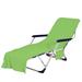 Beach Chair Towel Patio Chaise Lounge Chair Cover Pool Chair Cover with Pockets Microfiber Sunbathing Beach Chair Cover Enjoy Summer Time Towel No Sliding
