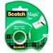 Scotch Magic Tape with Dispenser Narrow Width Engineered for Office and Home Use Matte Finish 1/2 x 800 Inches 119