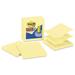 Post-it Pop-up Notes Super Sticky Pop-up Notes Refill Lined 4 x 4 Canary Yellow 90-Sheet 5/Pack (R440YWSS)