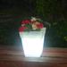 WJSXC Solar Lighting Clearance Solar Garden Decorative Lights Solar Flower Pots Waterproof Can Put Green Plants Potted Plants With Solar Outdoor Lights for Courtyard Backyard Decoration
