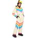 Women's Retro Rainbow Ski Suit