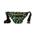 Metallic Clover Fanny Pack