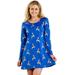 Women's Golden Reindeer Dress