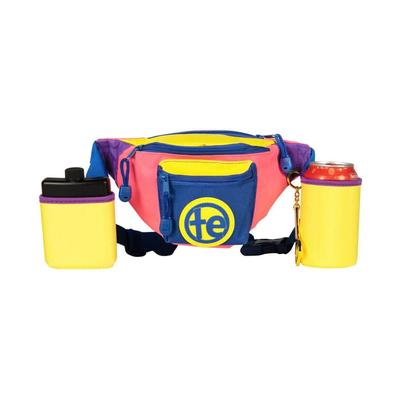 Retro Renegade Fanny Pack with Drink Holder and Flask