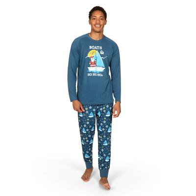 Men's Boats & Ho Ho Hos Pajama Set