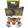 Pre-Filled Children’s Birthday Party Gift Bags & Masks - Exclusive To Burmont’s (Jungle 25 Pack)