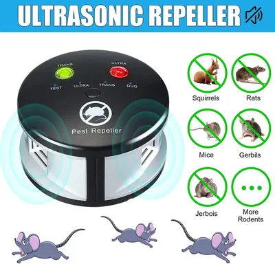 Répulsif à ultrasons pour souris et rats lutte antiparasitaire électronique lutte contre les
