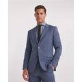 BOSS Blue Wool Mix Suit Jacket