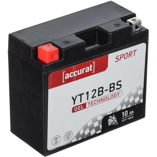 12V 10Ah YT12B-BS Gel Motorradbatterie Roller Batterie din 51015 YT12B-4 YG12B-4