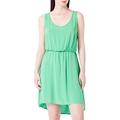 ONLY Women's Onlnova Life S/L SARA Dress SOLID PTM Kleid, Kelly Green, 40