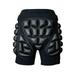NUOLUX Thickening 2.5CM Roller Skating Hip Pad Ice Skating Hockey Girdles Snowboarding Hip Pad Stretchy Hockey Pants Safety Sports Pants for Adults Kids Black Size S