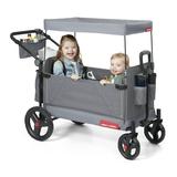 Radio Flyer Journey Stroll N Wagon Gray Push and Pull Wagon