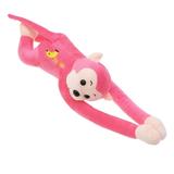 Plush Animals Monkey Lovely Long Arm Monkey Doll Plush Monkey Toy Long Arm Monkey Plush Toy Monkey Toy for Kids Children (Pink)