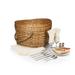 A Home Heart Wicker Picnic Basket, 2 Person Set, Couple Gifts | Wayfair HYCB00AZZNCAA