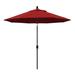 Wade Logan® Ayomipo 9' Market Umbrella Metal in Red | Wayfair C218E745EF25407BB00F53E236026C61