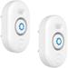 Airthereal Water Leak Detectors 2-Pack, 120dB Adjustable Audio Alarm Sensor, Sensitive Leak & Drip Alert | 5.35 H x 3.25 W x 3.43 D in | Wayfair