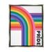 Stupell Industries Pride Rainbow Arch LGBTQ by Angela Nickeas Graphic Art Canvas in Blue/Red/Yellow | 31 H x 25 W x 1.7 D in | Wayfair