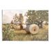 Stupell Industries Rural Hay Bales Farm Landscape Wall Plaque Art By Nina Blue-au-731 in Green | 10 H x 15 W x 0.5 D in | Wayfair au-731_wd_10x15