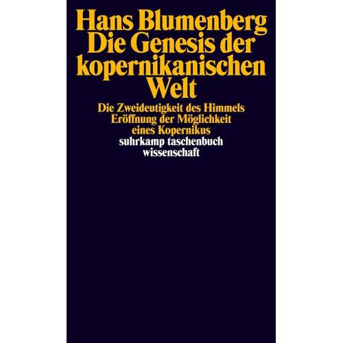 Die Genesis der kopernikanischen Welt – Hans Blumenberg