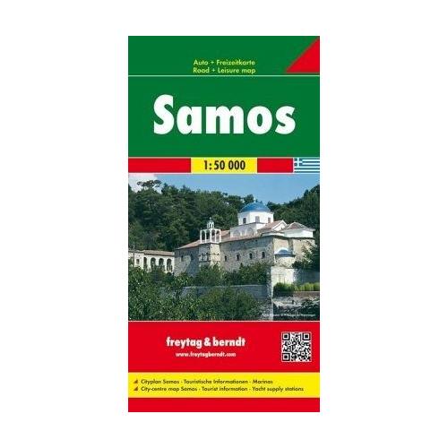 Samos, Autokarte 1:50.000. Samo