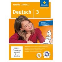 Alfons Lernwelt Lernsoftware Deutsch - aktuelle Ausgabe, DVD-ROM - Schroedel / Westermann Bildungsmedien