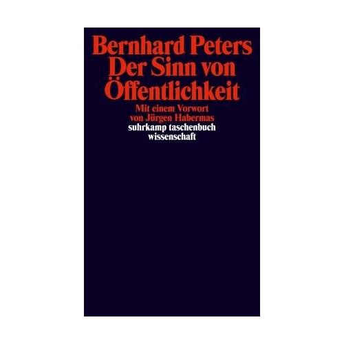 Der Sinn von Öffentlichkeit – Bernhard Peters