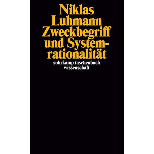 Zweckbegriff und Systemrationalität – Niklas Luhmann