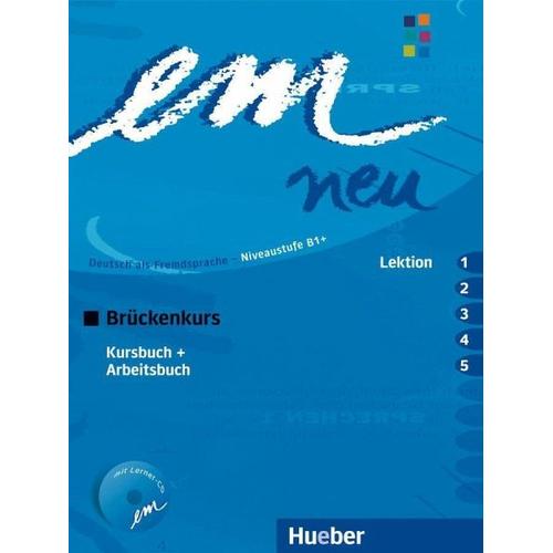 em neu 2008 Brückenkurs Kursbuch, Arbeitsbuch , Lektion 1 – 5 mit Arbeitsbuch-Audio-CD
