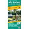 PublicPress Radwanderkarte Aller-Radweg mit Aller-Elbe-Radweg, 27 Teilktn., Auch für E-Bike