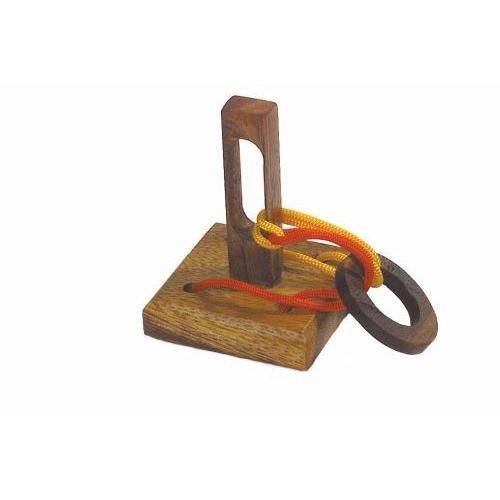 Philos 6108 - Verrückter Ring, Seilpuzzle - Philos