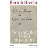 Notizbücher 1 bis 3 (1918-1920) / Notizbücher 1 - Bertolt Brecht