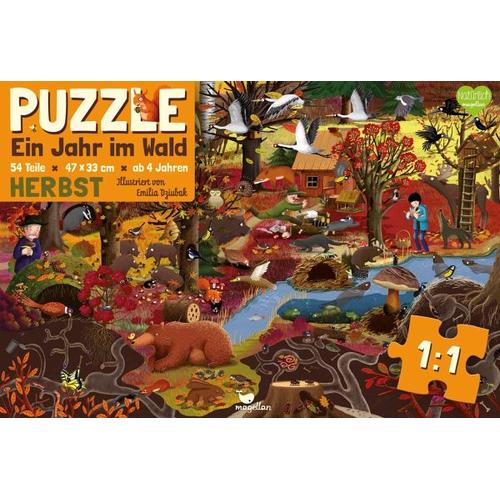 Ein Jahr im Wald - Herbst - Puzzle - Magellan