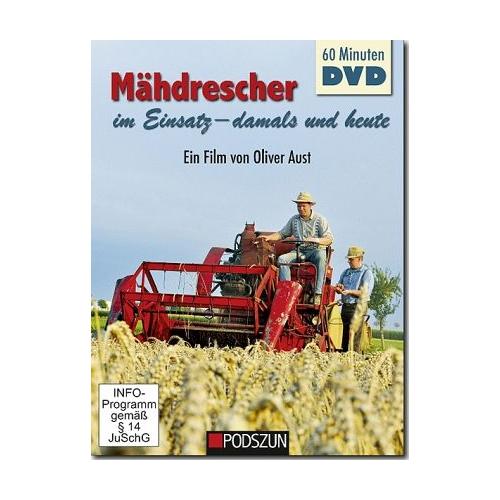 Mähdrescher im Einsatz - damals und heute, 1 DVD (DVD) - Podszun