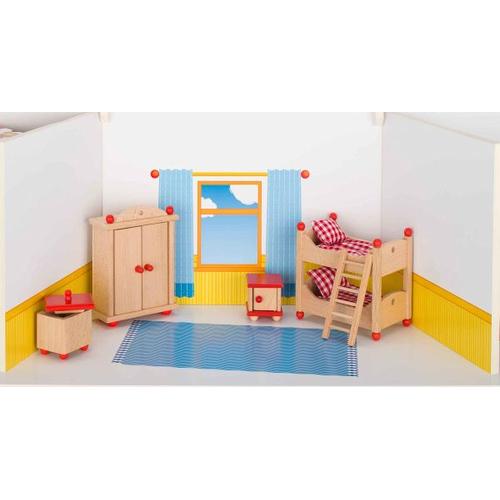 Goki 51953 - Puppenmöbel Kinderzimmer - Gollnest & Kiesel KG